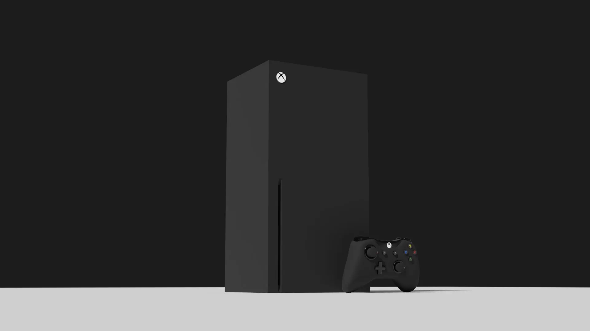 X-Box Series X in 3D Xbox produces 3D console